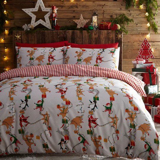 Children's christmas duvet covers hotsell