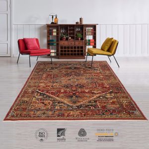 Moldabela Antique 2886_1_53588 Red Kelim Rug 