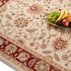 Moldabela Classic 7332_1_51033 Ivory Red  Traditional Rug 