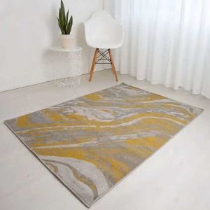 Rugstyle Balletto 21EA Ochre/Grey Rug