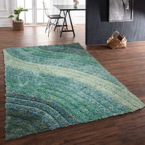 Rugstyle 3D Shaggy Lena Blue Rug / 160/230