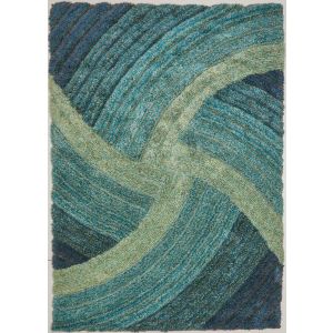 Rugstyle 3D Shaggy Stella Blue Rug / 160/230