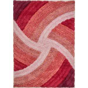 Rugstyle 3D Shaggy Stella Blush Rug / 160/230