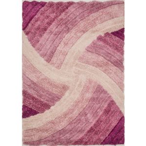 Rugstyle 3D Shaggy Stella Purple Rug / 160/230