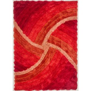 Rugstyle 3D Shaggy Stella Terracotta Rug / 160/230