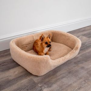 Merino Wool Pet Bed - Cappucino by Native 