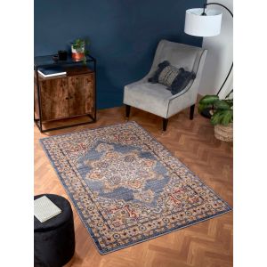 Ultimate Orient 8917 Navy Traditional Rug