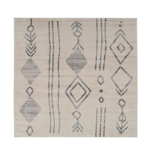 Firenze B2009 Beige Abstract Design Rug by Euro Tapis