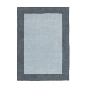 Origins Borders Grey Wool Rug