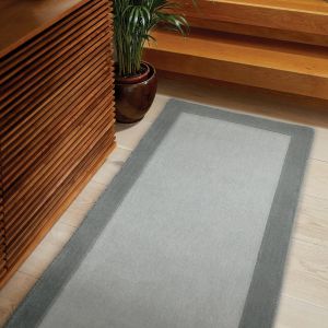 Origins Borders Grey Wool Runner