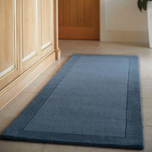 Origins Borders Navy Wool Runner