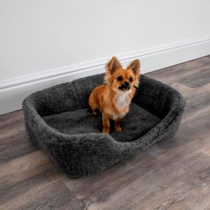 Merino Wool Pet Bed - Grey by Native