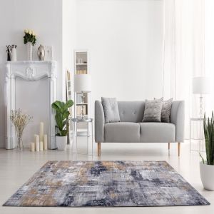 Cashmere G4719 Area Grey Luxury Modern Rug by Euro Tapis