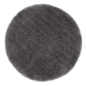 Origins Chicago Grey Polyester Circle Rug