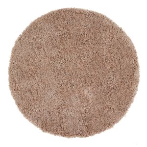 Origins Chicago Latte Polyester Circle Rug