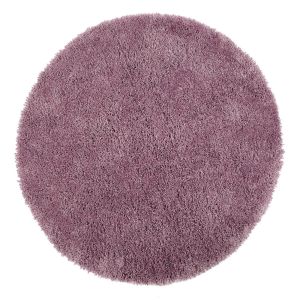 Origins Chicago Lavender Polyester Circle Rug