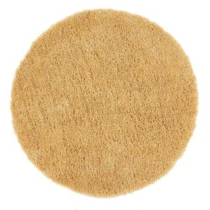 Origins Chicago Ochre Polyester Circle Rug