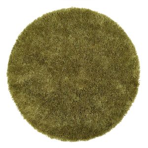 Origins Chicago Olive Polyester Circle Rug