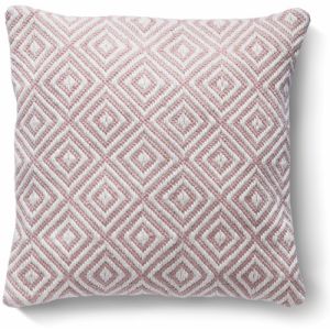 Woven Diamond Cushion Rose by Hug Rug