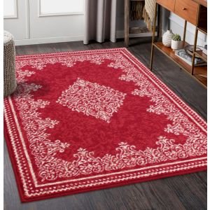 Rugstyle Traditional Poly Douglas Red Rug
