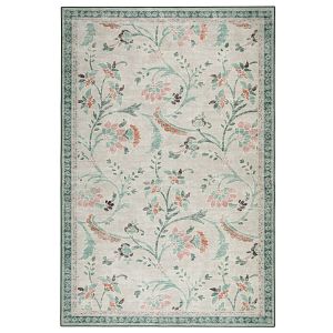 Hug Rug English Floral Eco-Washable Rug