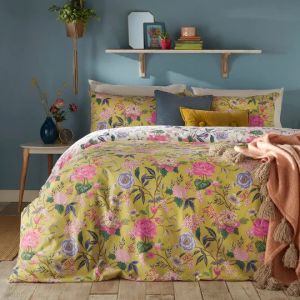 Azalea Floral Duvet Cover Set Bamboo By RIVA