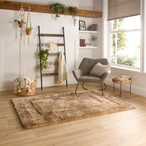 Origins Frame Latte Bamboo Rug