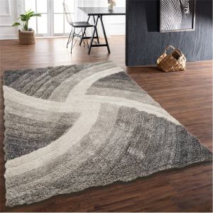 Rugstyle 3D Shaggy Stella Grey Rug / 160/230