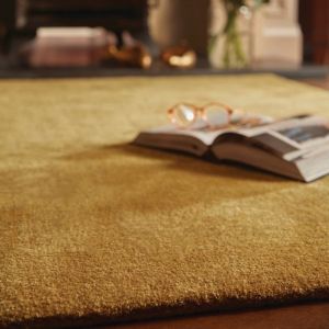 Rug Guru Hush Cumin Plain Rug