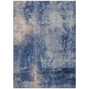 Chaos Yam Blue Floral Rug By Jackie And The Fish