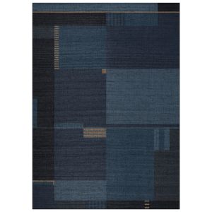 Frauhaus In The Navy Flatweave Rug By Jackie And The Fish