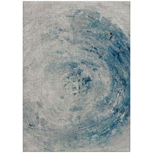Nautillus Tethys Blue Luxurious Rug By Jackie And The Fish
