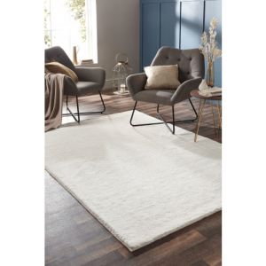 Origins Washable Faux Fur Ivory Rug