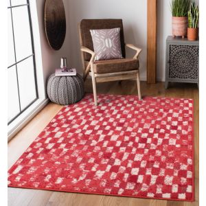 Rugstyle Modern Poly Kubic Coral Rug