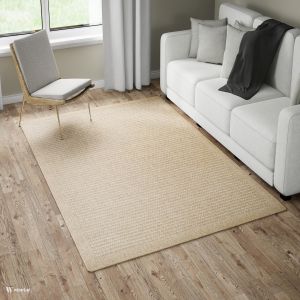 Natura 08751A Brown Plain Rug by Euro Tapis