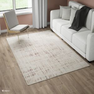 Artisan Dy50a Cream Living Area Rug by Euro Tapis