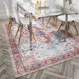 Origins Washable Marrakesh Medallion Rug