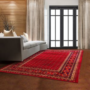 Timeless Persian Rug in Crimson Legacy