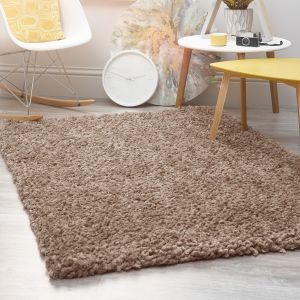 Origins Portland Natural Plain Shaggy Rug