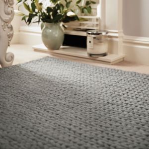 Rug Guru Fusion Dove Grey Wool Rug 