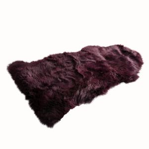 Purple Sheepskin Rug XXL by  Native