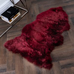 Red Sheepskin Rug XXL by Native