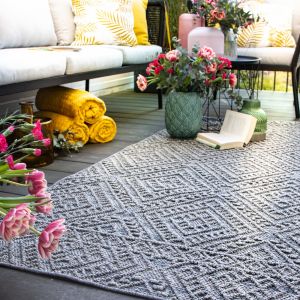 Sherpa 377 Grey Rug
