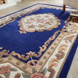 Origins Shensi Navy Traditional Rug 