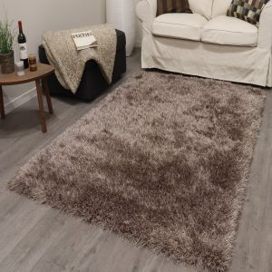 Soho Latte Modern Design Rug by Euro Tapis