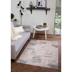 Rug Style Odyssey Spectrum Pink Abstract Rug