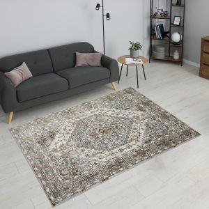 Vintage 552AG Blue/Anthra Rug By Prestige