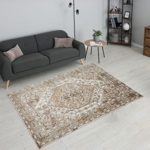 Vintage 552AG Cream Rug By Prestige