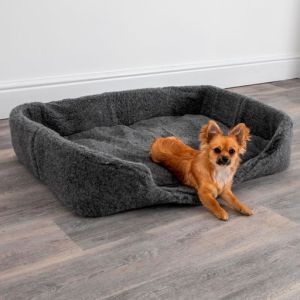 Merino Wool Large Pet Bed - Grey by Native
