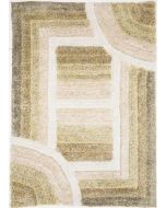 Rugstyle 3D Shaggy Trellis Brown Rug / 160/230